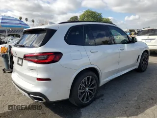 2022 BMW X5 sDrive40i with VIN 5UXCR4C06N9K56344, listed as a Copart auction lot 47600815 with 19,592 mi miles and Salvage Title. Bid and sale history available at carsss.com. Image 3.