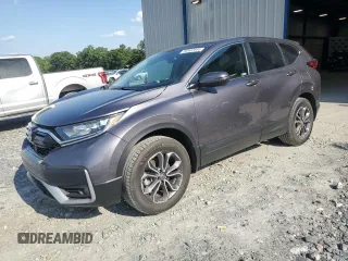 2021 Honda CR-V EX-L with VIN 2HKRW2H86MH664923, listed as a Copart auction lot 56902645 with 43,537 mi miles and Salvage title. Bid and sale history available at DreamBid. Image 1.