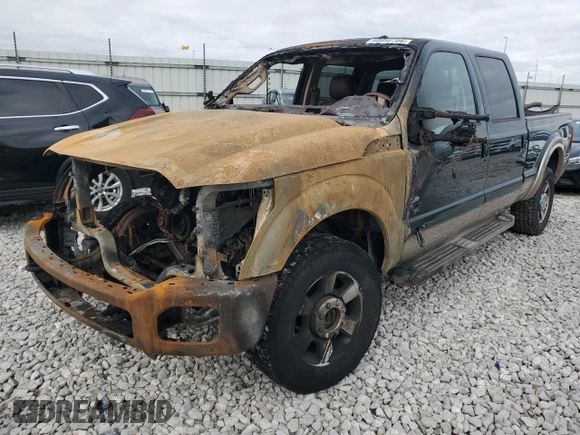 2011 Ford F-250 XL with VIN 1FT7W2B64BEC90405, listed as a Copart auction lot 80890704 with Not provided miles and Salvage title. Bid and sale history available at DreamBid. Image 1.