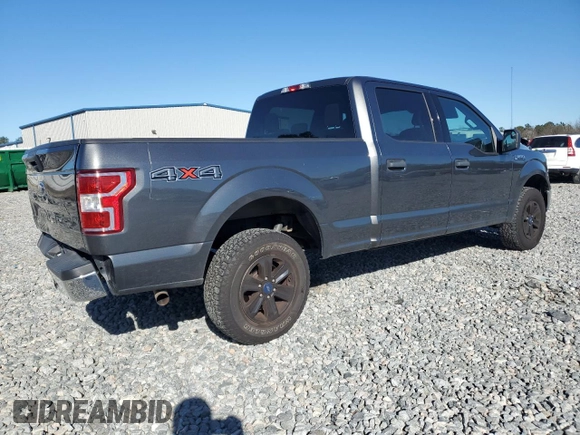 2019 Ford F-150 XL with VIN 1FTFW1E56KFC57926, listed as a Copart auction lot 46461865 with 135,934 mi miles and Salvage Title. Bid and sale history available at carsss.com. Image 3.