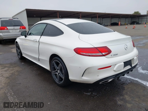 2017 Mercedes-Benz C 300 with VIN WDDWJ4JB3HF330406, listed as a IAAI auction lot 41154091 with 50,921 mi miles and . Bid and sale history available at carsss.com. Image 3.