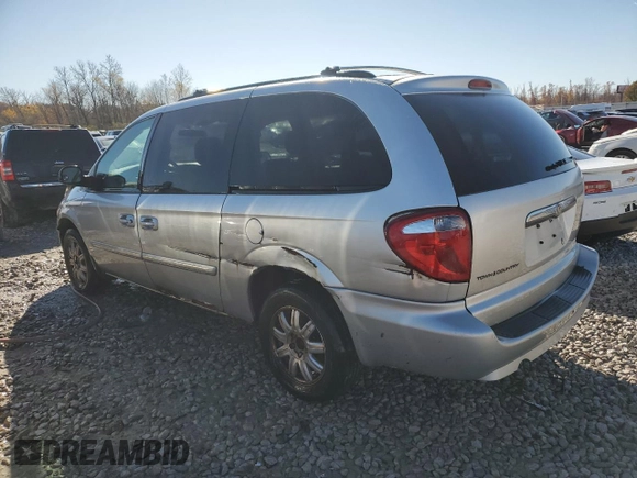2007 Chrysler Town & Country LWB Touring with VIN 2A8GP54L67R189872, listed as a Copart auction lot 80926694 with 238,192 mi miles and Salvage Title. Bid and sale history available at carsss.com. Image 2.