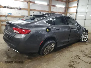2016 Chrysler 200 C with VIN 1C3CCCEG3GN148155, listed as a Copart auction lot 45572735 with 0 mi miles and Non Repairable. Bid and sale history available at carsss.com. Image 3.