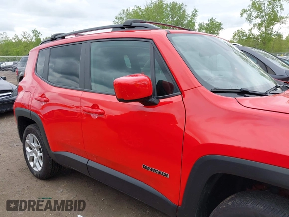 2017 Jeep Renegade Latitude z VIN ZACCJBBB2HPF86999, wystawiony jako IAAI lot #42203107 z przebiegiem 103 348 mil mil oraz . Historia ofert i sprzedaży dostępna na DreamBid. Obrazek 13.