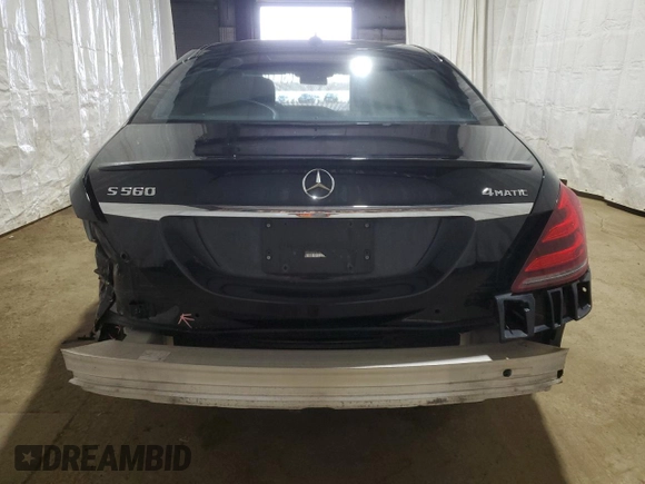 2019 Mercedes-Benz S 560 with VIN WDDUG8GB3KA432779, listed as a Copart auction lot 44884365 with 73,498 mi miles and Salvage Title. Bid and sale history available at DreamBid. Image 6.
