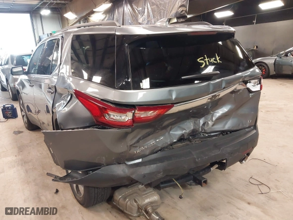 2019 Chevrolet Traverse LT Leather with VIN 1GNEVHKW6KJ318541, listed as a IAAI auction lot 41265457 with 70,039 mi miles. Bid and sale history available at carsss.com. Image 3.