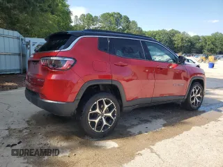 2025 Jeep Compass Limited with VIN 3C4NJDCN8ST560954, listed as a Copart auction lot 63038015 with 8,696 mi miles and Clean title. Bid and sale history available at DreamBid. Image 3.
