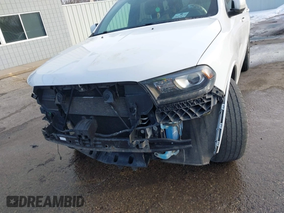 2017 Dodge Durango GT with VIN 1C4RDJDGXHC907163, listed as a IAAI auction lot 41427766 with 119,719 mi miles and . Bid and sale history available at carsss.com. Image 6.