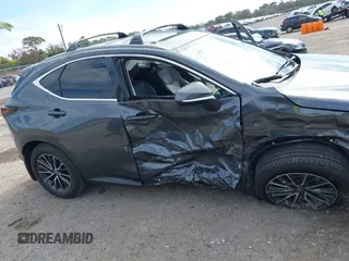 2025 Lexus NX with VIN 2T2GDCAZ1SC023969, listed as a IAAI auction lot 41502796 with 747 mi miles. Bid and sale history available at carsss.com. Image 14.