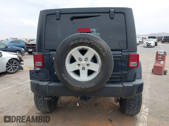 2017 Jeep Wrangler Unlimited Sport with VIN 1C4BJWDG2HL634291, listed as a IAAI auction lot 42242223 with 145,880 mi miles and . Bid and sale history available at DreamBid. Image 17.