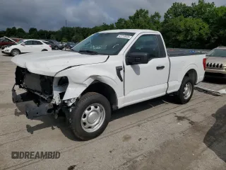 2023 Ford F-150 XL with VIN 1FTMF1C58PKE69431, listed as a Copart auction lot 63713925 with 73,636 mi miles and Clean title. Bid and sale history available at DreamBid. Image 1.