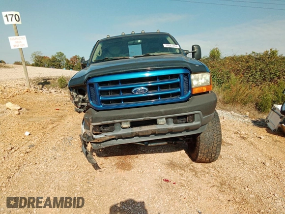 2001 Ford F-350 XL with VIN 1FTSX31S11ED02424, listed as a Copart auction lot 75172884 with 167,592 mi miles and Salvage Title. Bid and sale history available at DreamBid. Image 5.