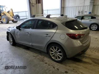 2014 Mazda 3 S Touring with VIN JM1BM1L34E1104095, listed as a Copart auction lot 88981145 with 208,269 mi miles and Non Repairable. Bid and sale history available at DreamBid. Image 2.
