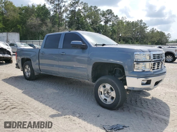 2015 Chevrolet Silverado 1500 LT with VIN 3GCUKREC2FG415389, listed as a Copart auction lot 53994135 with 148,655 mi miles and Salvage Title. Bid and sale history available at DreamBid. Image 4.