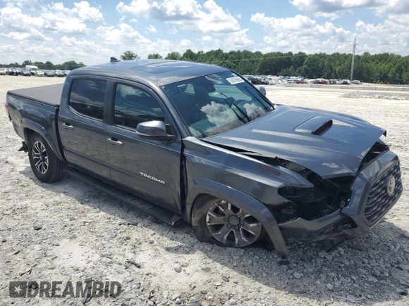 2020 Toyota Tacoma SR5 with VIN 3TMCZ5AN6LM353435, listed as a Copart auction lot 63578695 with 110,802 mi miles and Salvage title. Bid and sale history available at DreamBid. Image 4.