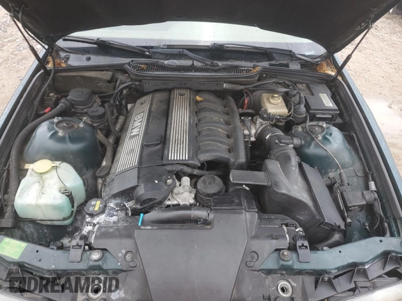 1997 BMW 3 Series 328iA with VIN WBACD4329VAV48468, listed as a Copart auction lot 54053965 with 143,564 mi miles and Clean Title. Bid and sale history available at carsss.com. Image 11.