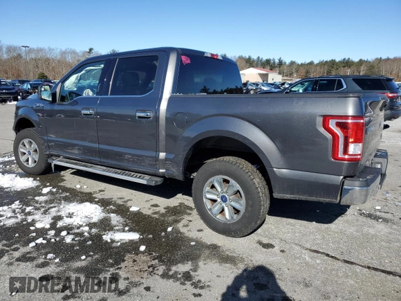 2017 Ford F-150 XL with VIN 1FTEW1EF8HFB34383, listed as a Copart auction lot 45608185 with Not Provided miles and Salvage Title. Bid and sale history available at carsss.com. Image 2.