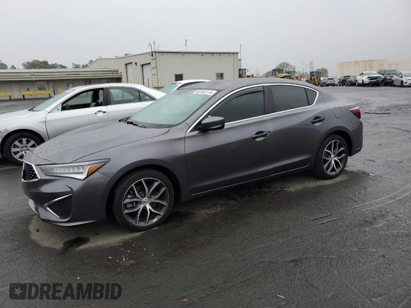 2022 Acura ILX Premium with VIN 19UDE2F73NA003786, listed as a Copart auction lot 80164114 with 35,228 mi miles and Salvage Title. Bid and sale history available at DreamBid. Image 1.