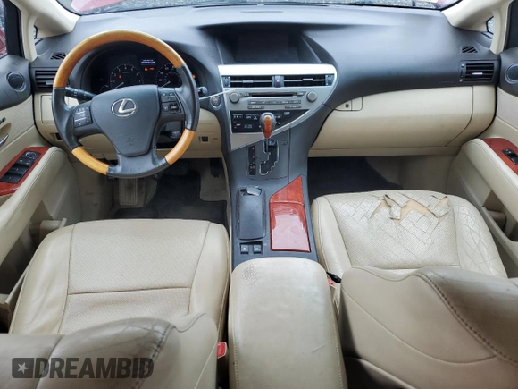 2010 Lexus RX 350 with VIN 2T2BK1BAXAC052124, listed as a Copart auction lot 63071525 with 208,147 mi miles and Clean title. Bid and sale history available at DreamBid. Image 8.