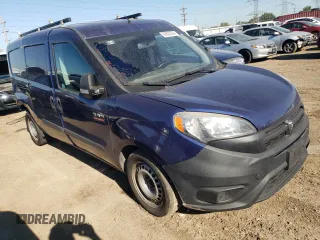 2017 Ram ProMaster City Cargo Tradesman with VIN ZFBERFAB6H6E18267, listed as a Copart auction lot 68833554 with 112,038 mi miles and Salvage Title. Bid and sale history available at DreamBid. Image 4.
