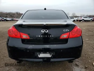 2011 Infiniti G37 x with VIN JN1CV6ARXBM350992, listed as a Copart auction lot 51697615 with 126,699 mi miles and Salvage Title. Bid and sale history available at carsss.com. Image 6.