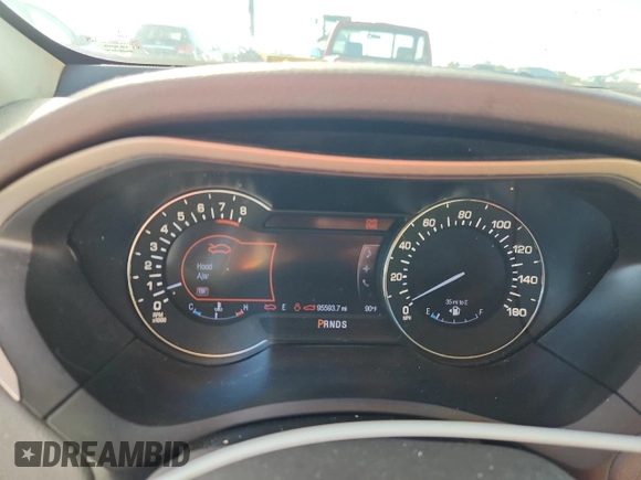 2013 Lincoln MKZ z VIN 3LN6L2GK1DR816558, wystawiony jako Copart lot #60424415 z przebiegiem 95 593 mil mil oraz Szkoda całkowita • Salvage title. Historia ofert i sprzedaży dostępna na DreamBid. Obrazek 9.