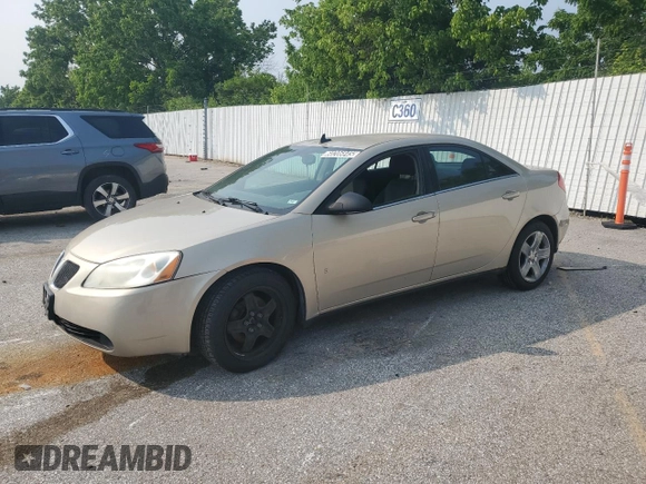 2009 Pontiac G6 1SA with VIN 1G2ZG57B294171608, listed as a Copart auction lot 60206845 with 248,721 mi miles and Clean title. Bid and sale history available at DreamBid. Image 1.