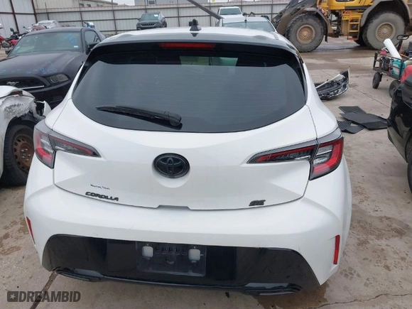 2020 Toyota Corolla Hatchback SE with VIN JTND4RBE1L3079177, listed as a IAAI auction lot 41566767 with 156,236 mi miles. Bid and sale history available at carsss.com. Image 17.