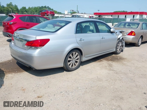 2011 Toyota Avalon with VIN 4T1BK3DB2BU433519, listed as a IAAI auction lot 42419538 with 162,366 mi miles and . Bid and sale history available at DreamBid. Image 4.