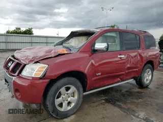 2007 Nissan Armada SE with VIN 5N1AA08C37N700572, listed as a Copart auction lot 56073565 with 241,095 mi miles and Salvage title. Bid and sale history available at DreamBid. Image 1.