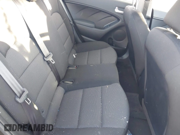 2017 Kia Forte LX with VIN 3KPFK4A71HE138687, listed as a IAAI auction lot 41042425 with 21,228 mi miles. Bid and sale history available at carsss.com. Image 8.