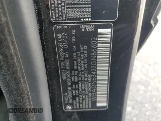 2002 BMW 5 Series 540iA with VIN WBADN63422GN86602, listed as a Copart auction lot 43392445 with 159,974 mi miles and Salvage Title. Bid and sale history available at carsss.com. Image 12.