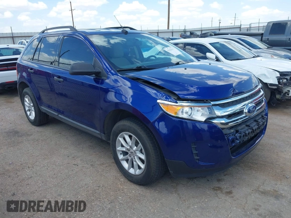2013 Ford Edge SE z VIN 2FMDK3GC2DBE18377, wystawiony jako IAAI lot #42303643 z przebiegiem 52 639 mil mil oraz . Historia ofert i sprzedaży dostępna na DreamBid. Obrazek 1.