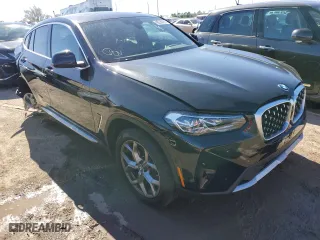 2023 BMW X4 xDrive30i with VIN 5UX33DT06P9P70764, listed as a Copart auction lot 37481653 with 3,448 mi miles. Bid and sale history available at carsss.com. Image 4.