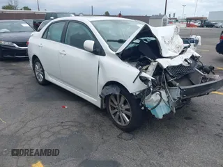 2010 Toyota Corolla with VIN 2T1BU4EE8AC487402, listed as a IAAI auction lot 41981911 with Not provided miles and . Bid and sale history available at DreamBid. Image 1.