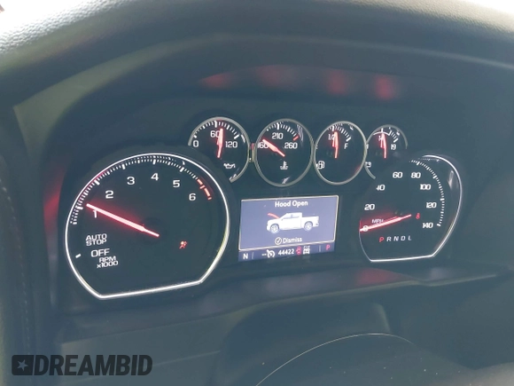 2021 Chevrolet Silverado 1500 RST with VIN 1GCUYEED7MZ367000, listed as a IAAI auction lot 42049697 with 44,422 mi miles and . Bid and sale history available at DreamBid. Image 15.