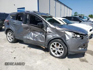 2013 Ford Escape Titanium with VIN 1FMCU9J92DUA78325, listed as a Copart auction lot 59010185 with 187,076 mi miles and Non repairable. Bid and sale history available at DreamBid. Image 4.