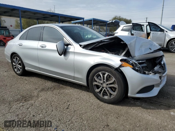 2016 Mercedes-Benz C 300 with VIN 55SWF4JB8GU124656, listed as a Copart auction lot 49355515 with 71,024 mi miles and Salvage Title. Bid and sale history available at carsss.com. Image 4.