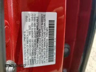 2023 Honda Passport TrailSport с VIN 5FNYF8H62PB000733, выставлен на аукционе Copart как лот 63115975 с пробегом 58 384 миль миль и Чистый • Clean title. История ставок и продаж доступна на DreamBid. Изображение 13.