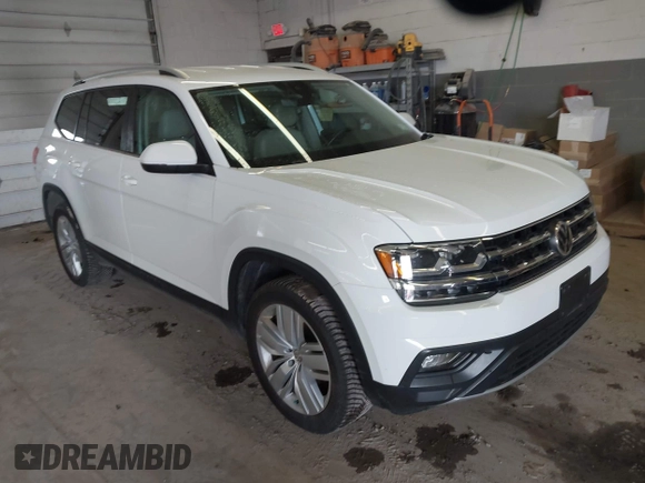 2019 Volkswagen Atlas SE z VIN 1V2UR2CA2KC545740, wystawiony jako IAAI lot #41968203 z przebiegiem 78 080 mil mil oraz . Historia ofert i sprzedaży dostępna na DreamBid. Obrazek 1.