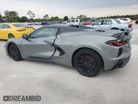 2023 Chevrolet Corvette 3LT with VIN 1G1YC3D47P5125298, listed as a Copart auction lot 74938004 with Not provided miles and Clean title. Bid and sale history available at DreamBid. Image 2.