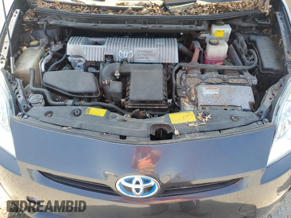 2011 Toyota Prius I with VIN JTDKN3DU6B1464481, listed as a Copart auction lot 55059205 with 177,245 mi miles and Clean Title. Bid and sale history available at carsss.com. Image 11.