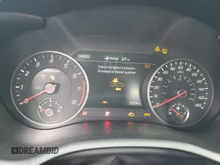 2021 Kia Stinger GT1 with VIN KNAE45LC9M6090262, listed as a Copart auction lot 77339854 with 3,354 mi miles and Salvage Title. Bid and sale history available at carsss.com. Image 9.