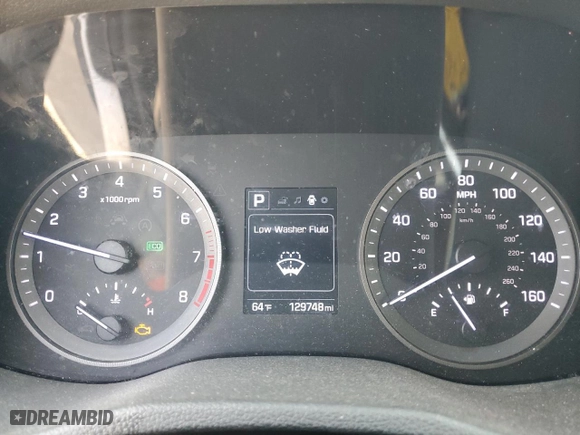 2017 Hyundai Tucson SE Plus with VIN KM8J33A40HU541676, listed as a Copart auction lot 49336575 with 129,748 mi miles and Salvage Title. Bid and sale history available at carsss.com. Image 9.