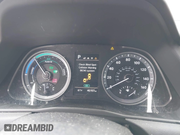 2021 Hyundai Sonata Hybrid SEL with VIN KMHL34JJ2MA026470, listed as a IAAI auction lot 41786171 with 40,157 mi miles. Bid and sale history available at carsss.com. Image 7.