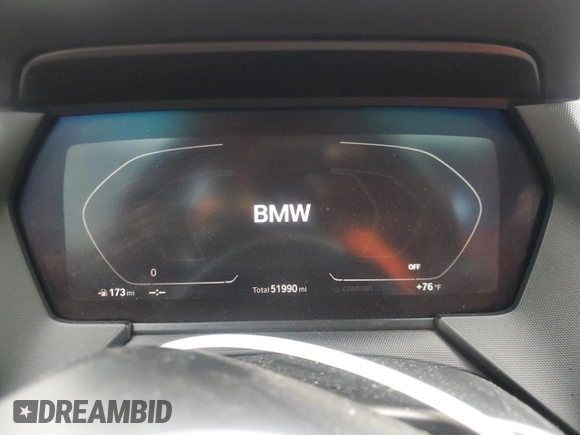 2022 BMW 2 Series 228i z VIN WBA53AK09N7K48372, wystawiony jako Copart lot #53375205 z przebiegiem 51 990 mil mil oraz Szkoda całkowita • Salvage title. Historia ofert i sprzedaży dostępna na DreamBid. Obrazek 9.