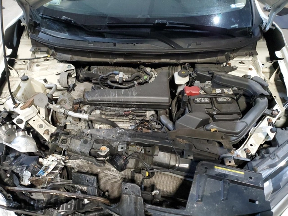 2017 Nissan Rogue SV with VIN 5N1AT2MV3HC886902, listed as a Copart auction lot 57789005 with 130,445 mi miles and Salvage title. Bid and sale history available at DreamBid. Image 12.