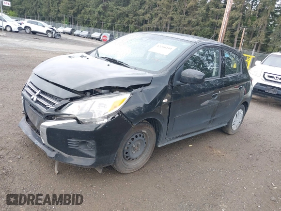 2022 Mitsubishi Mirage ES z VIN ML32AUHJXNH009861, wystawiony jako IAAI lot #42240241 z przebiegiem 47 041 mil mil oraz . Historia ofert i sprzedaży dostępna na DreamBid. Obrazek 17.
