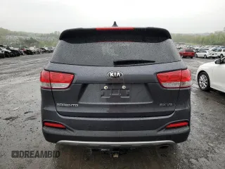 2017 Kia Sorento EX with VIN 5XYPHDA53HG233305, listed as a Copart auction lot 50397343 with 80,009 mi miles and Salvage title. Bid and sale history available at DreamBid. Image 6.