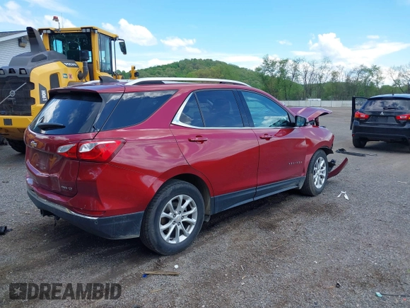 2018 Chevrolet Equinox LT z VIN 2GNAXSEV1J6229741, wystawiony jako IAAI lot #42176955 z przebiegiem 127 094 mil mil oraz . Historia ofert i sprzedaży dostępna na DreamBid. Obrazek 4.